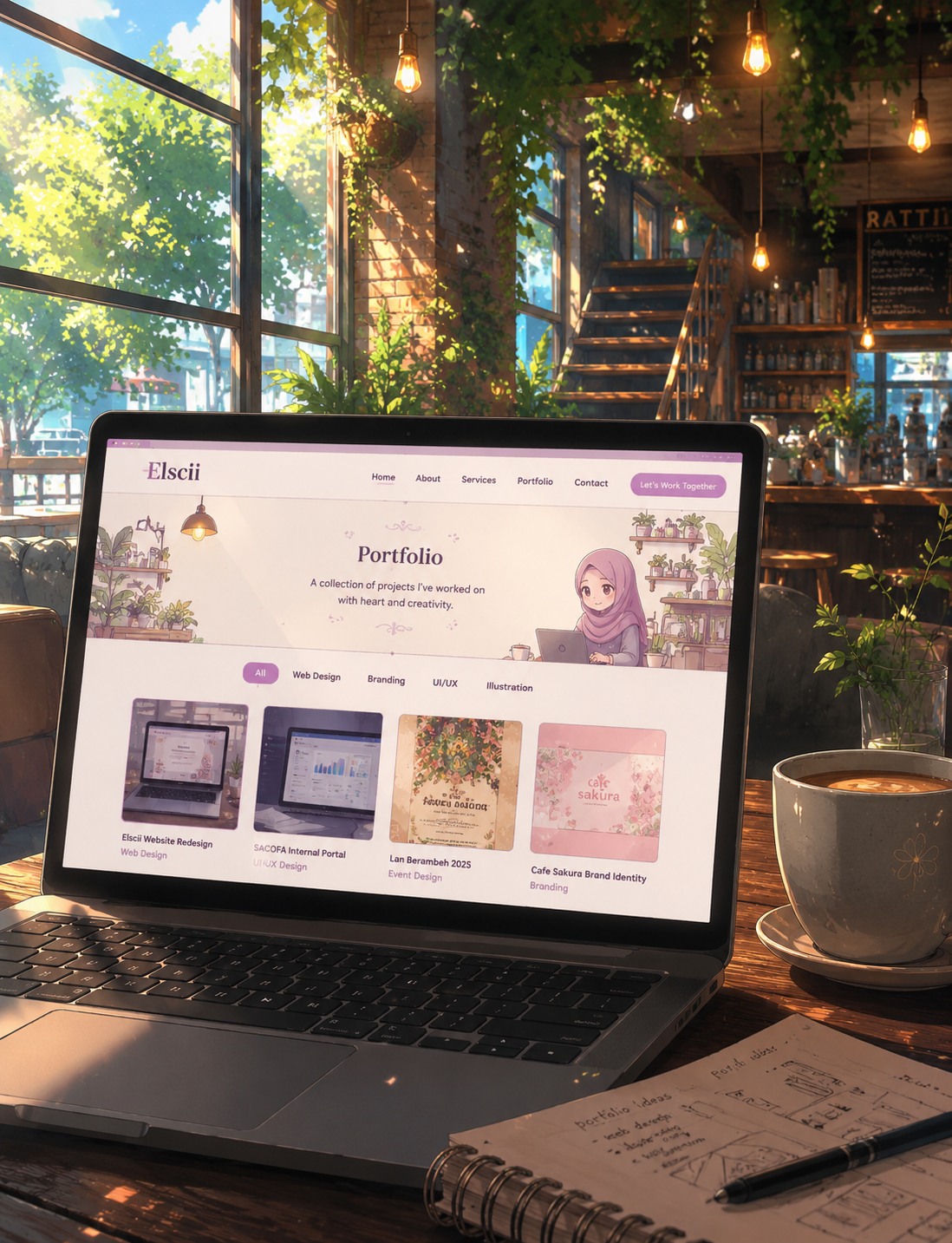 Website Development Illustration